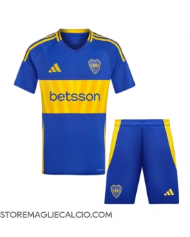 Boca Juniors Maglia Gara Casa Repliche 2024-25 Bambino Maniche Corte